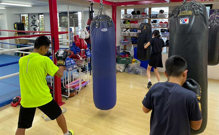 子供向け練習風景