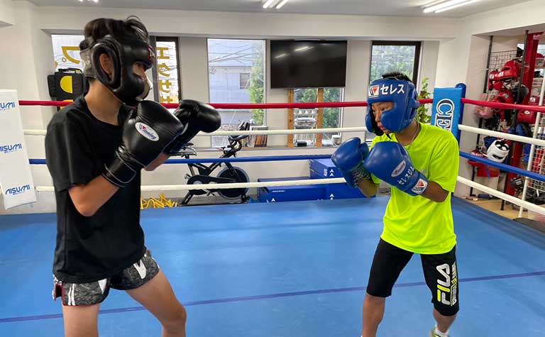 子供向け練習風景